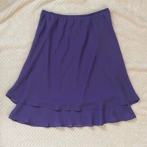 Purple Layered Fairycore Skirt